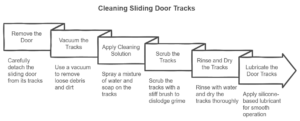 Clean Sliding Door Tracks